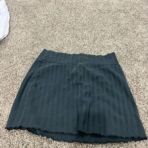 Aerie skirt it’s a dark grey skirt